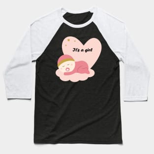 Cute baby girl Baseball T-Shirt